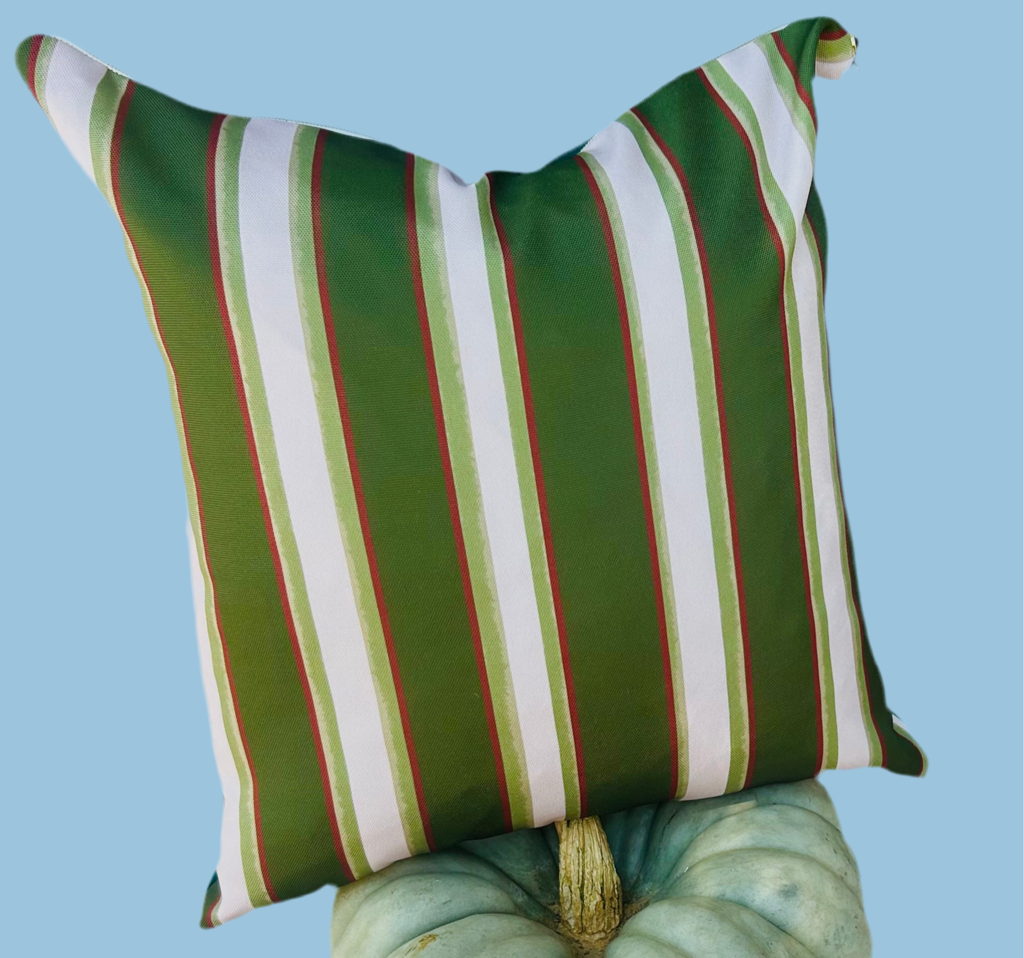 Olive color outdoor pillow