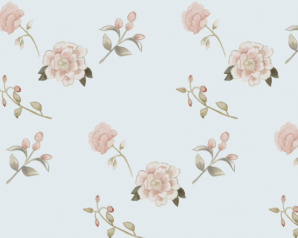 Floral scattered