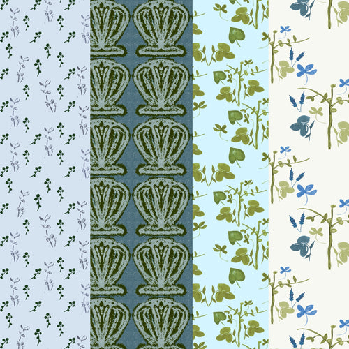 Fall Wrapping paper set of 4