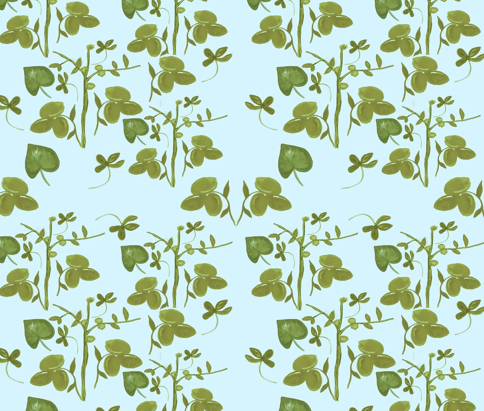 Fall Wrapping paper set of 4